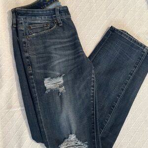 Men’s Distressed Medium Wash Jeans 29x32